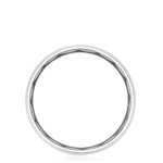 Classic Rounded in High Polish Finish Wedding Band