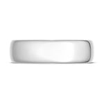 Classic Rounded in High Polish Finish Wedding Band