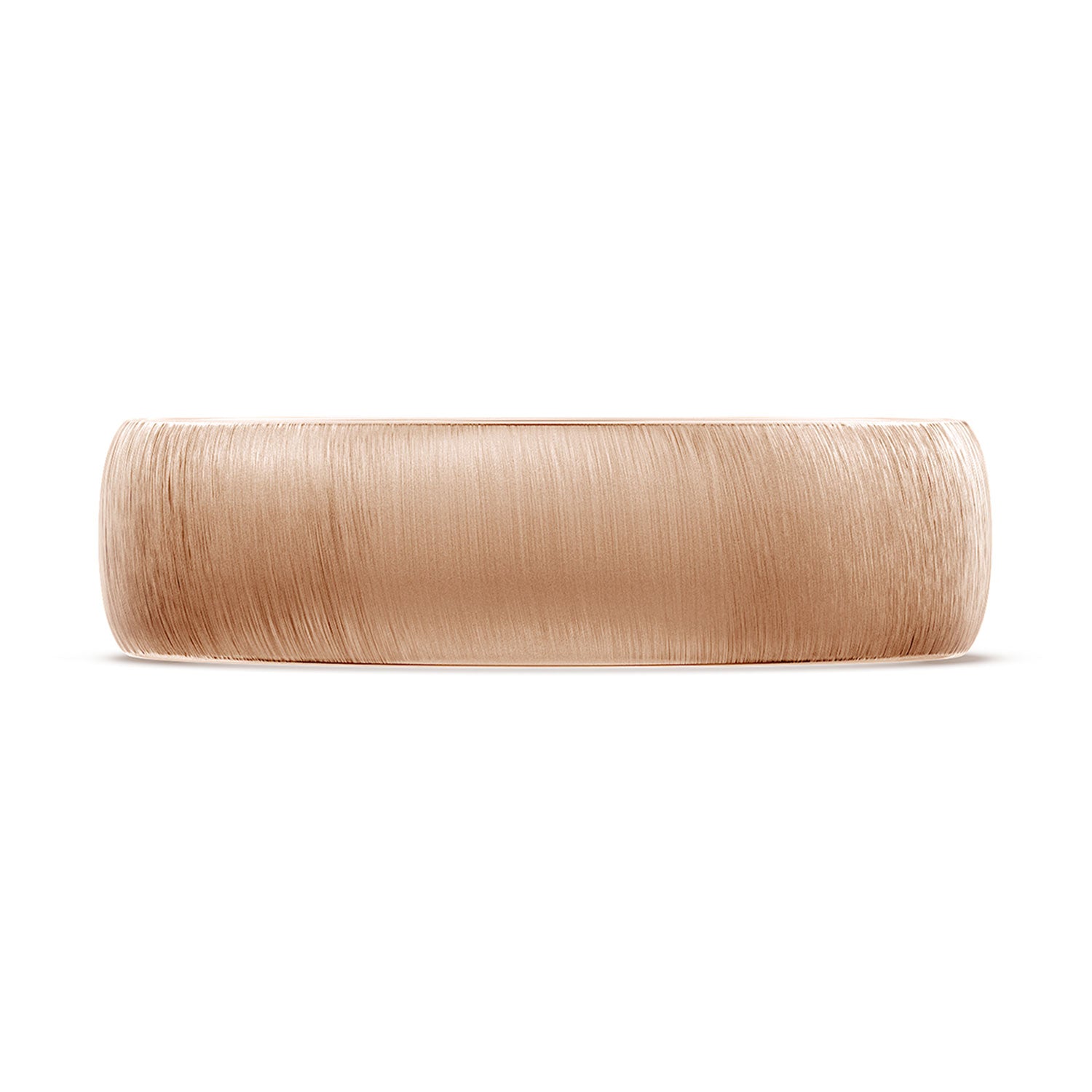 Classic Rounded in Satin Finish Wedding Band