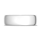 Classic Rounded in High Polish Finish Wedding Band