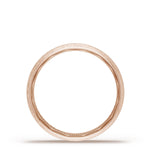 Classic Rounded in Brushed Finish Wedding Band