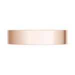 Classic Flat in High Polish Finish Wedding Band