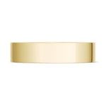 Classic Flat in High Polish Finish Wedding Band
