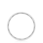 Classic Flat in High Polish Finish Wedding Band