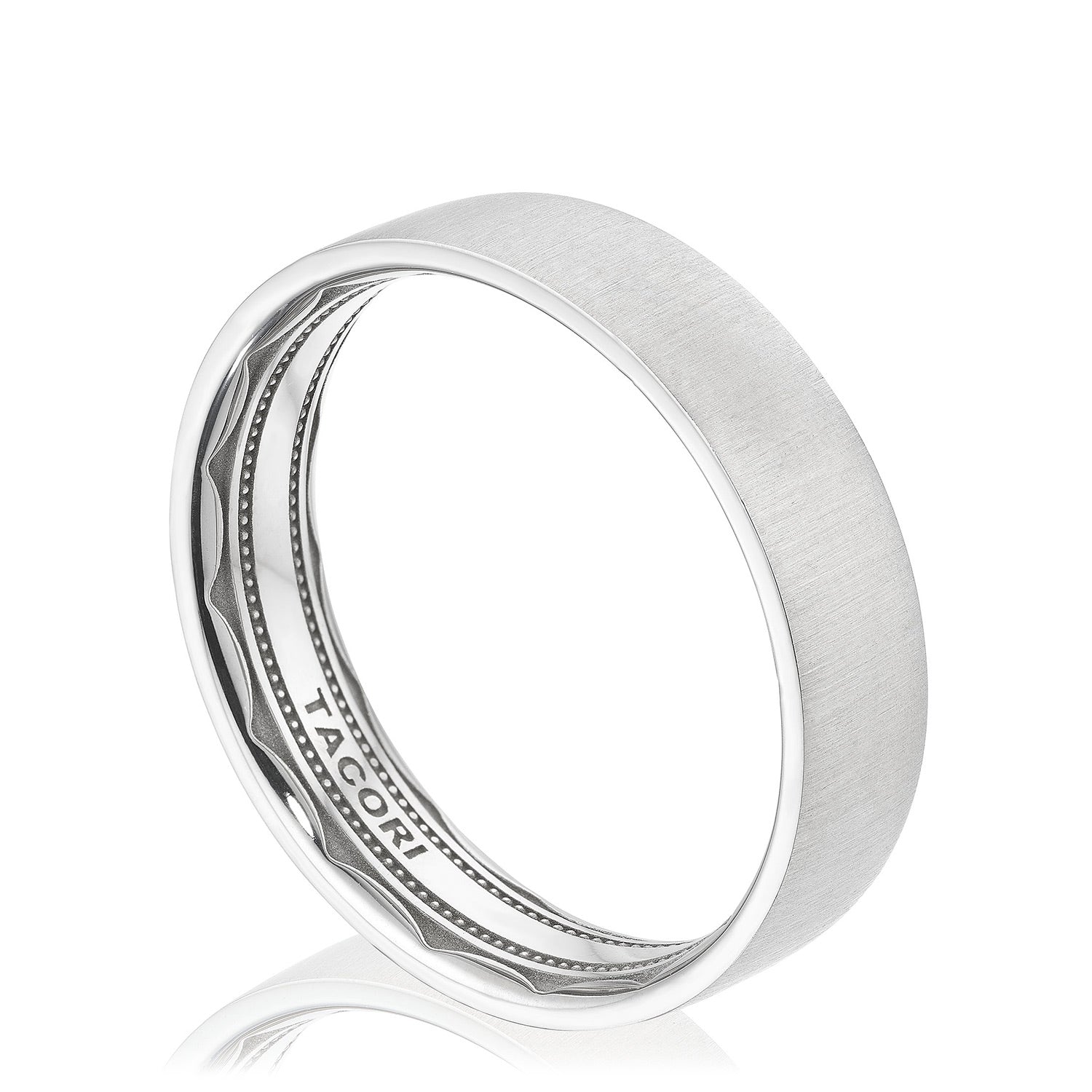 Classic Flat in Satin Finish Wedding Band