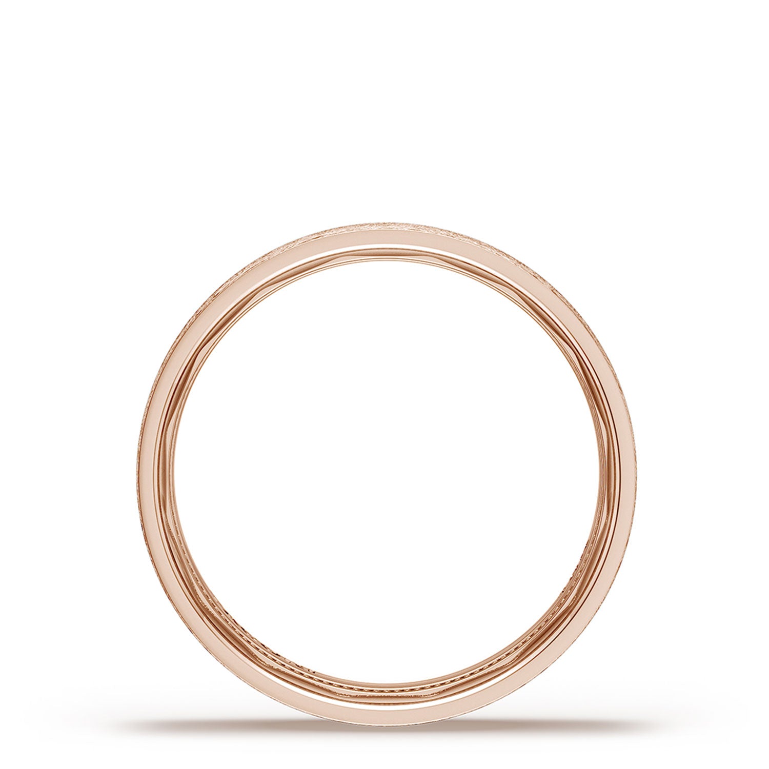 Classic Flat in Brushed Finish Wedding Band