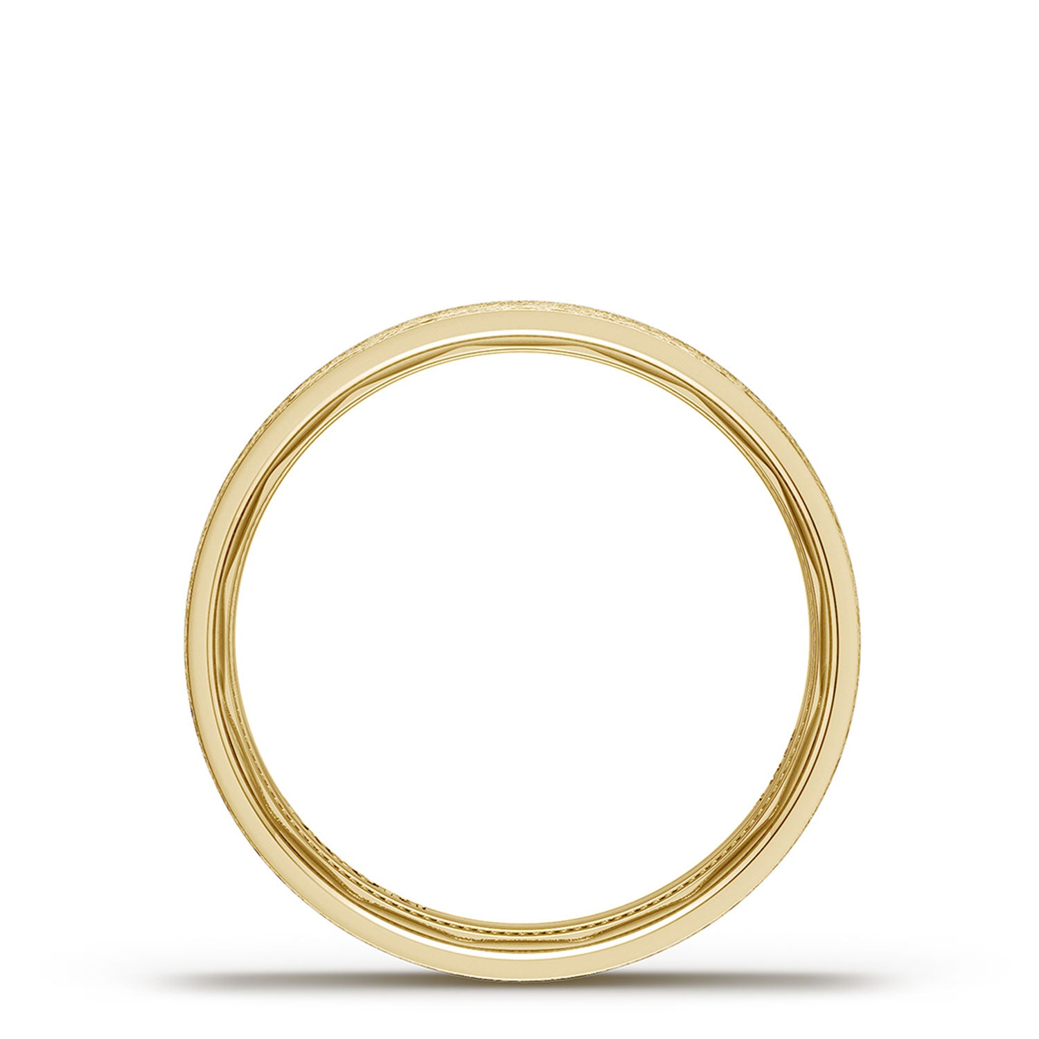 Classic Flat in Brushed Finish Wedding Band