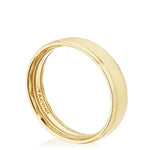 Classic Bevel Edge in Satin Finish Wedding Band