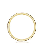 Geometric Faceted in Satin Finish Wedding Band
