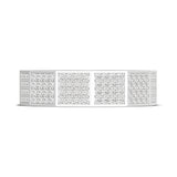 Diamond Faceted - Full Coverage Wedding Band in High Polish  - 6mm