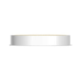 Classic Two-Tone Flat Wedding Band in High Polish