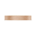 Classic Two-Tone Flat Wedding Band in Brushed Finish
