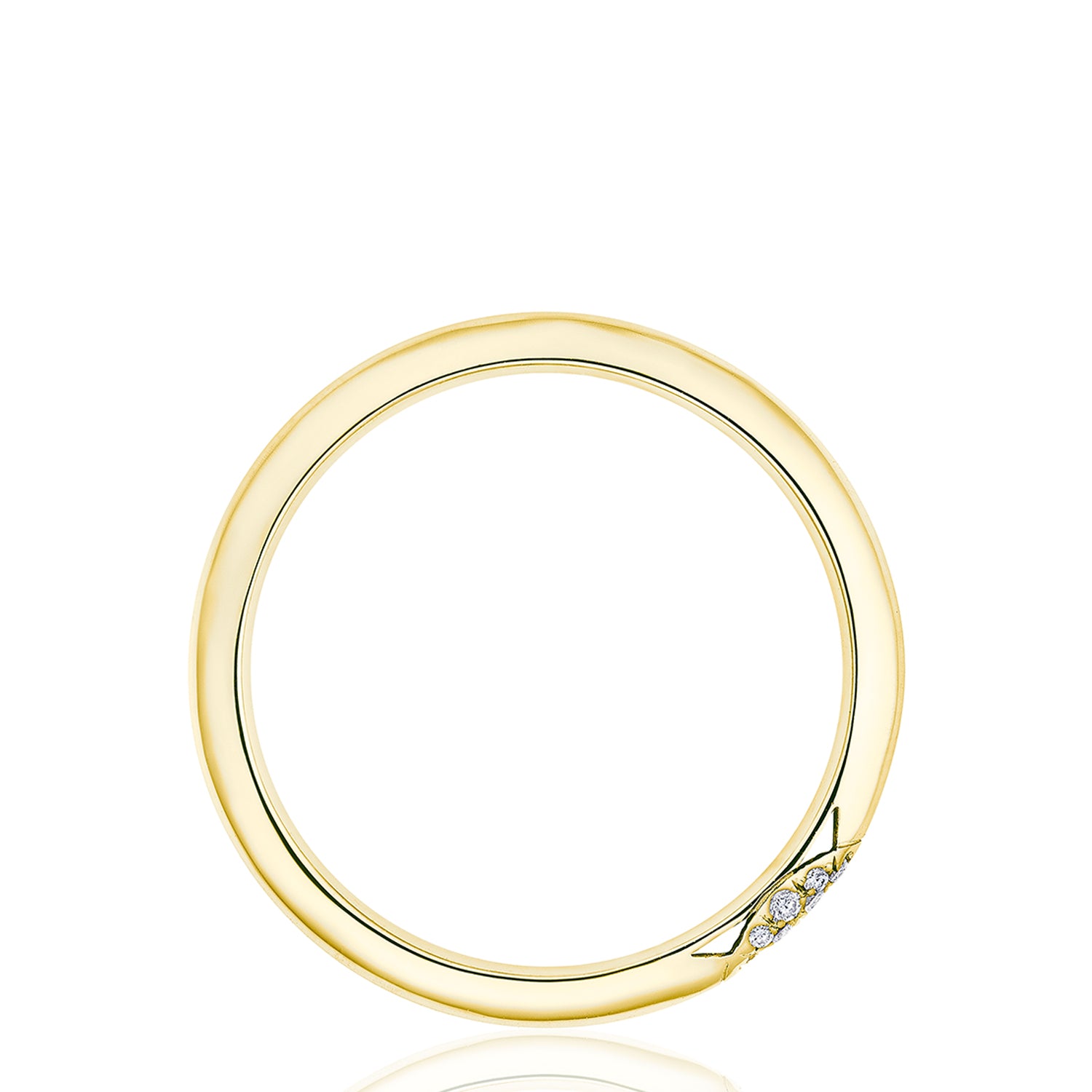 High Polish Finish Wedding Band