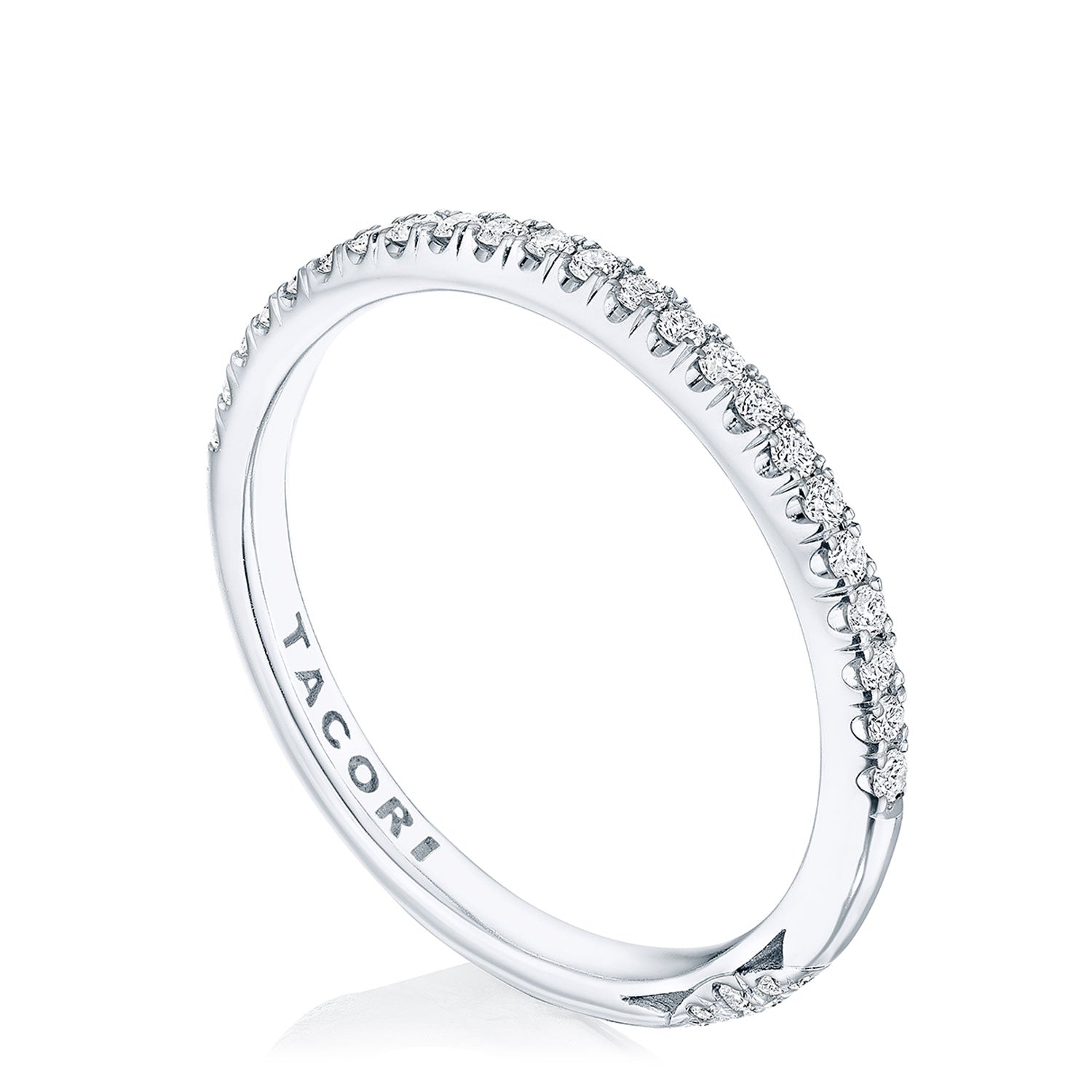 Pavé Diamond Wedding Band