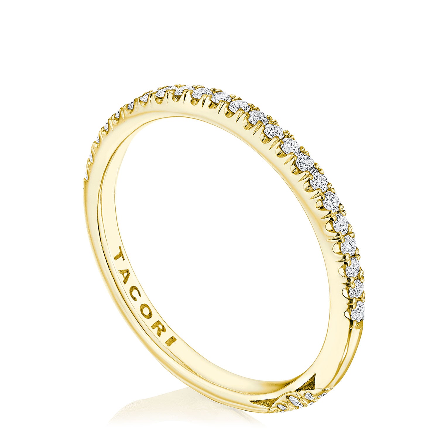 Pavé Diamond Wedding Band