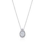 17"" Pear Bloom Diamond Necklace