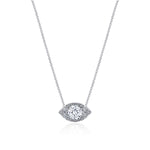 17"" Marquise Bloom Diamond Necklace