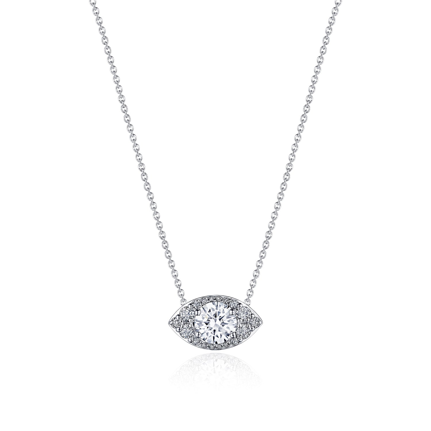 17"" Marquise Bloom Diamond Necklace