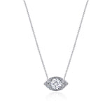 17"" Marquise Bloom Diamond Necklace
