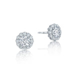 Full Bloom Diamond Stud Earrings