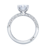 Emerald Solitaire Engagement Ring