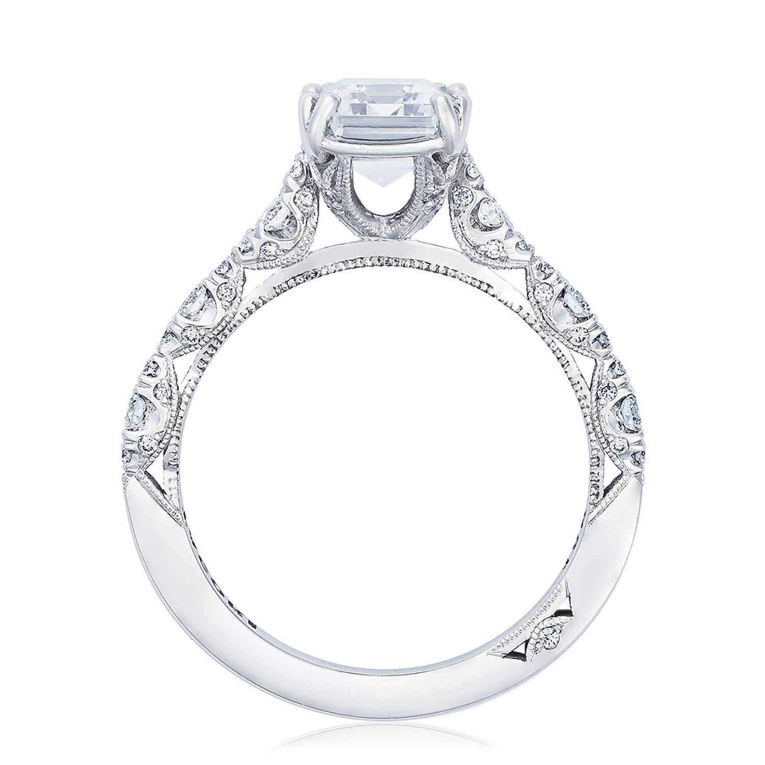 Emerald Solitaire Engagement Ring