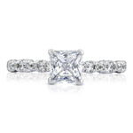 Princess Solitaire Engagement Ring