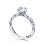 Emerald Solitaire Engagement Ring