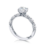 Emerald Solitaire Engagement Ring