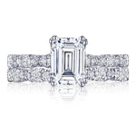 Emerald Solitaire Engagement Ring