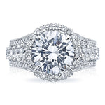 Round Bloom Engagement Ring