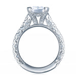 Emerald Solitaire Engagement Ring