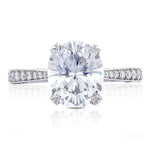 Oval Solitaire Engagement Ring