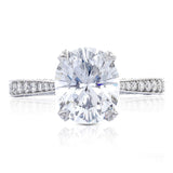 Oval Solitaire Engagement Ring
