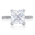 Princess Solitaire Engagement Ring