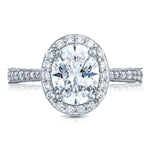 Oval Bloom Engagement Ring