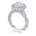 Oval Bloom Engagement Ring