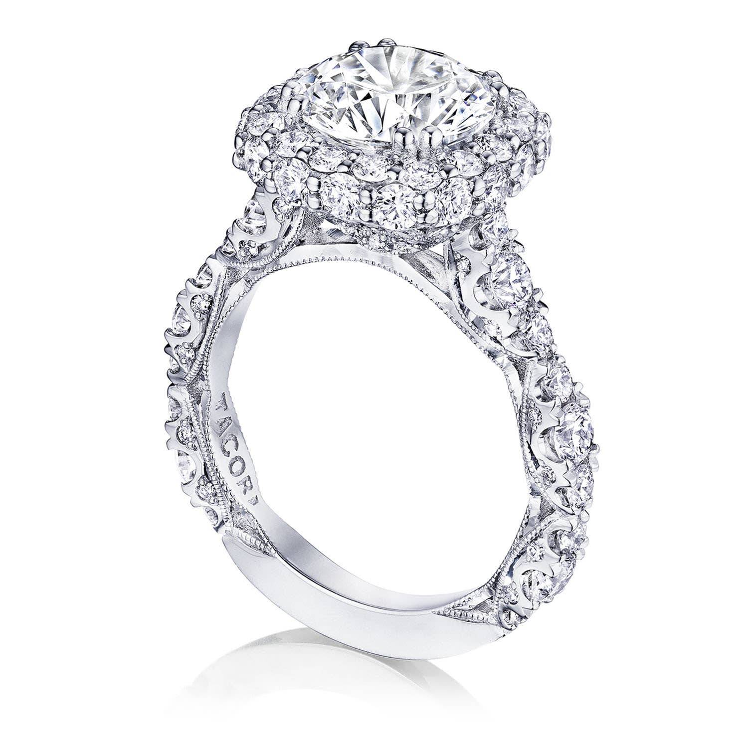 Princess Bloom Engagement Ring
