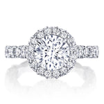 Round Bloom Engagement Ring