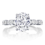 Oval Solitaire Engagement Ring