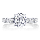 Round Solitaire Engagement Ring