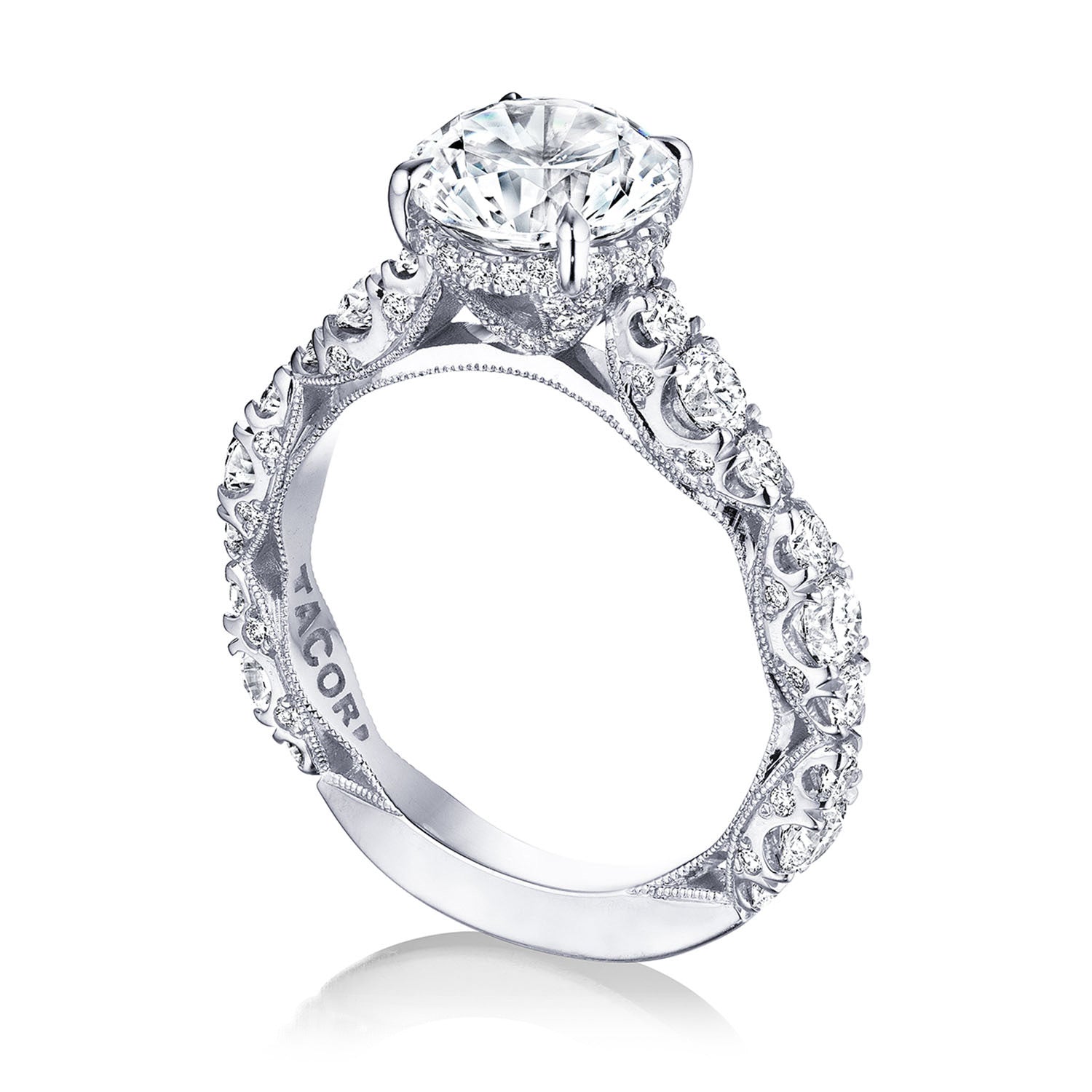 Round Solitaire Engagement Ring