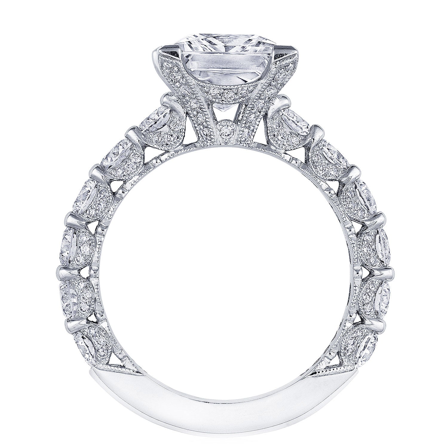Princess Solitaire Engagement Ring