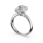 Oval Solitaire Engagement Ring