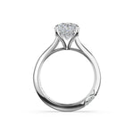 Oval Solitaire Engagement Ring