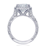 Emerald Bloom Engagement Ring