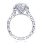 Oval Bloom Engagement Ring