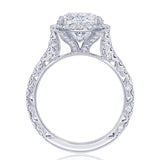 Oval Bloom Engagement Ring