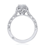 Round, Pear Bloom Engagement Ring