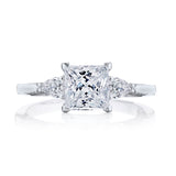 Princess 3-Stone Engagement Ring